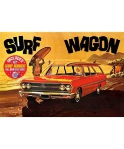 AMT 1131 - 1/25 1965 Chevy Chevelle Surf Wagon