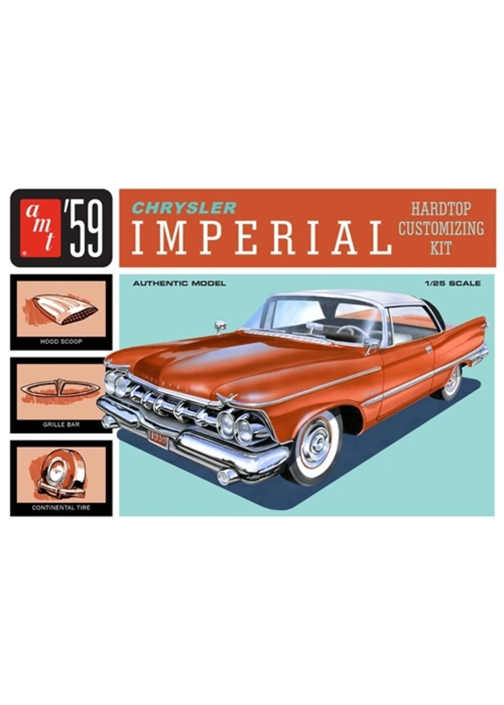 AMT 1136 - 1/25 1959 Chrysler Imperial 3 AMT 1136 - 1/25 1959 Chrysler Imperial
