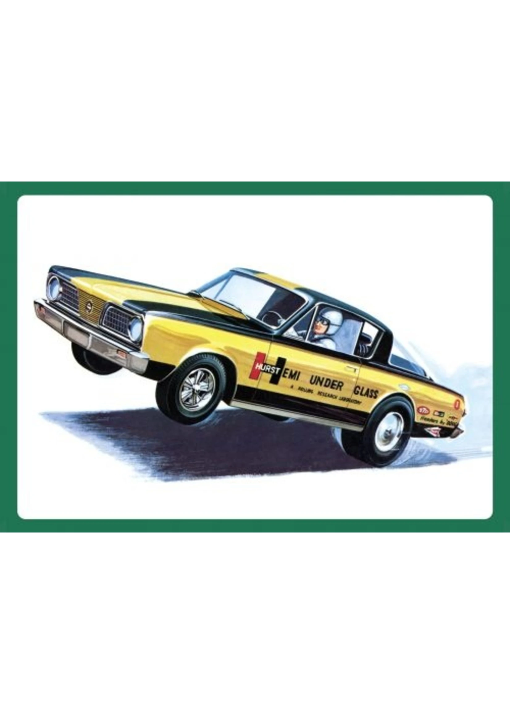 AMT 1153 - 1/25 1966 Plymouth Barracuda "Hemi Under Glass" 3 AMT 1153 - 1/25 1966 Plymouth Barracuda "Hemi Under Glass"