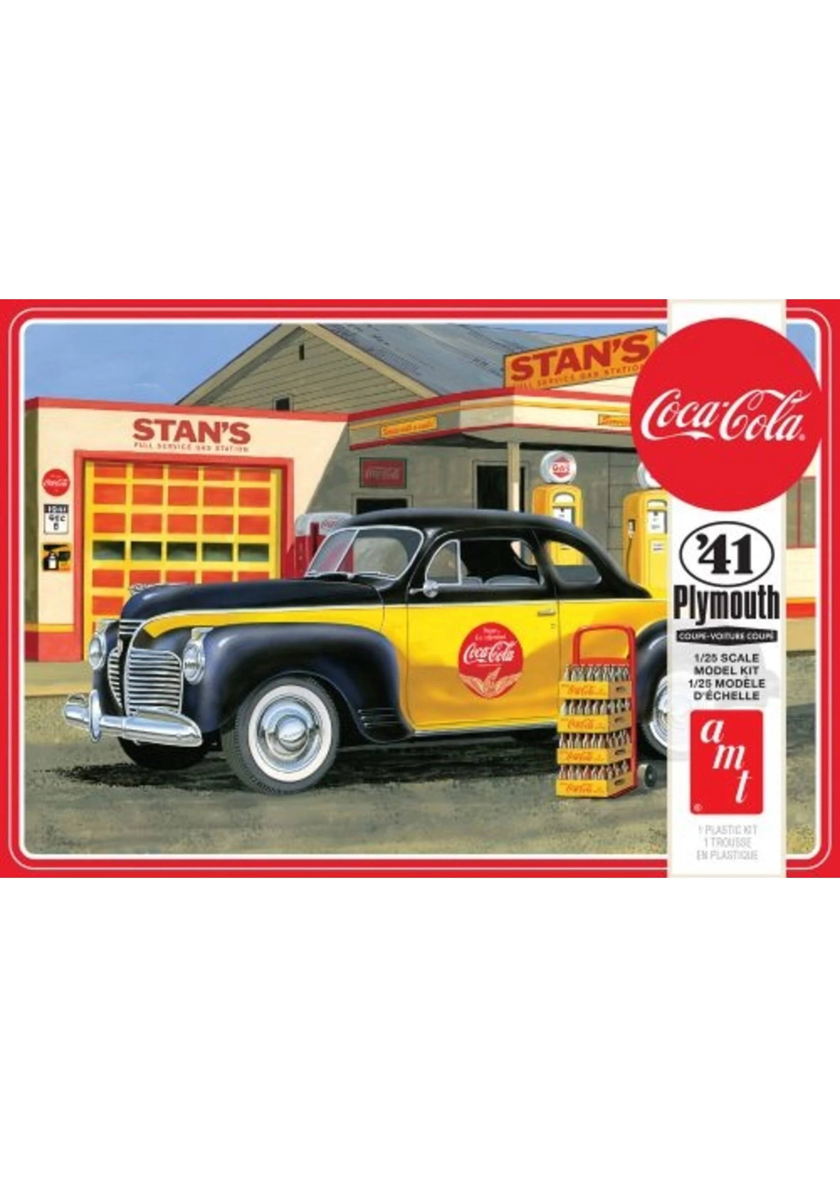 AMT 1197M - 1/25 1941 Plymouth Coupe (Coca-Cola) 3 AMT 1197M - 1/25 1941 Plymouth Coupe (Coca-Cola)