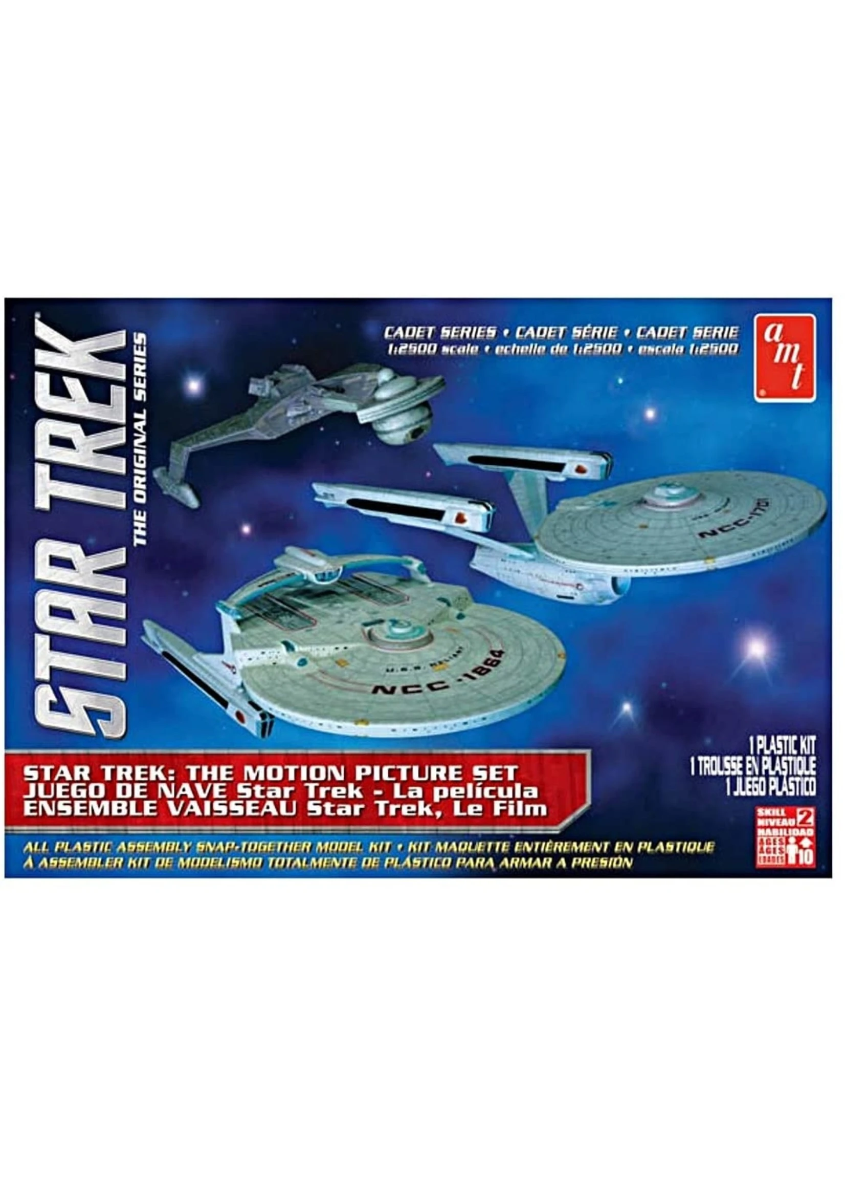 AMT 762 - 1/2500 Star Trek: The Motion Picture Set 3 AMT 762 - 1/2500 Star Trek: The Motion Picture Set