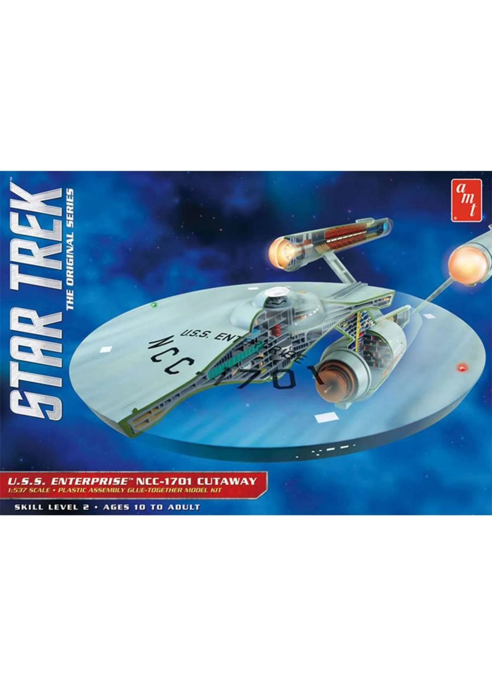 AMT 891 - 1/537 Star Trek TOS U.S.S. Enterprise 3 AMT 891 - 1/537 Star Trek TOS U.S.S. Enterprise