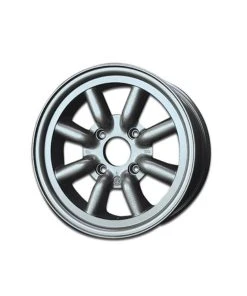 Alternative view of Aoshima 05248 - 1/24 Watanabe 8-Spoke 16" Tire & Wheel Set