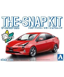 Aoshima 05417 - 1/32 Toyota Prius - Emotional Red
