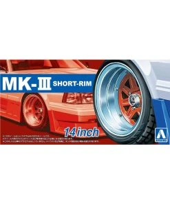 Aoshima 05545 - 1/24 MARK3 Short-Rim - 14 Inch Wheels