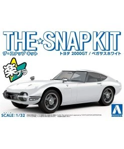 Aoshima 05627 - 1/32 Toyota 2000GT - Pegasus White