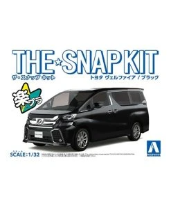 Aoshima 05631 - 1/32 Toyota Vellfire - Black