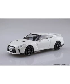 Alternative view of Aoshima 05639 - 1/32 Nissan GT-R - Brilliant White Pearl