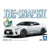 Aoshima 05639 - 1/32 Nissan GT-R - Brilliant White Pearl -Fascinations Metal Earth-shop aoshima 05639 1 32 nissan gt r brilliant white pea