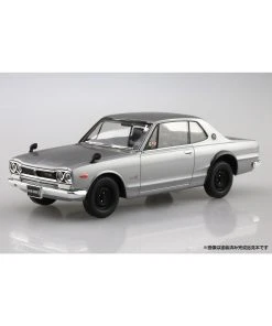 Alternative view of Aoshima 05882 - 1/32 Nissan Skyline 2000 GT-R - Silver