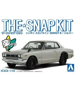 Aoshima 05882 - 1/32 Nissan Skyline 2000 GT-R - Silver