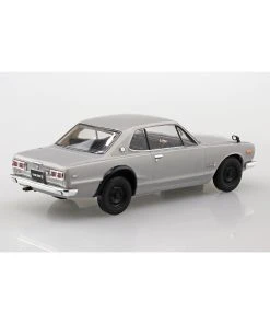 Aoshima 05882 - 1/32 Nissan Skyline 2000 GT-R - Silver -Fascinations Metal Earth-shop aoshima 05882 1 32 nissan skyline 2000 gt r silver 3