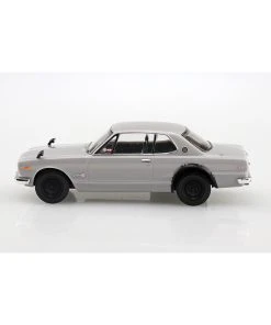 Aoshima 05882 - 1/32 Nissan Skyline 2000 GT-R - Silver -Fascinations Metal Earth-shop aoshima 05882 1 32 nissan skyline 2000 gt r silver 4