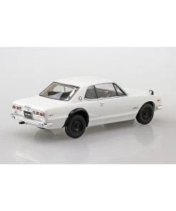 Aoshima 05883 - 1/32 Nissan Skyline 2000GT-R - White -Fascinations Metal Earth-shop aoshima 05883 1 32 nissan skyline 2000gt r white 2