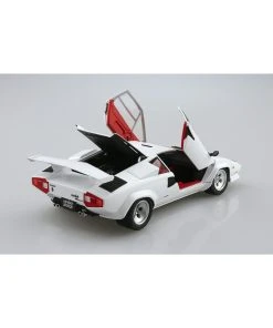 Aoshima 05945 - 1/24 1985 Lamborghini Countach 5000QV -Fascinations Metal Earth-shop aoshima 05945 1 24 1985 lamborghini countach 5000q 2