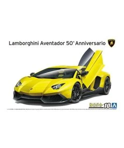 Aoshima 05982 - 1/24 '13 Lamborghini Aventador 50th Anniversary Edition