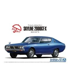 Aoshima 06107 - 1/24 Nissan KGC110 Skyline HT2000GT-X '74