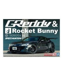 Aoshima 06187 - 1/24 ZN6 Toyota 86 '12 Greddy & Rocket Bunny Volk Racing Ver.