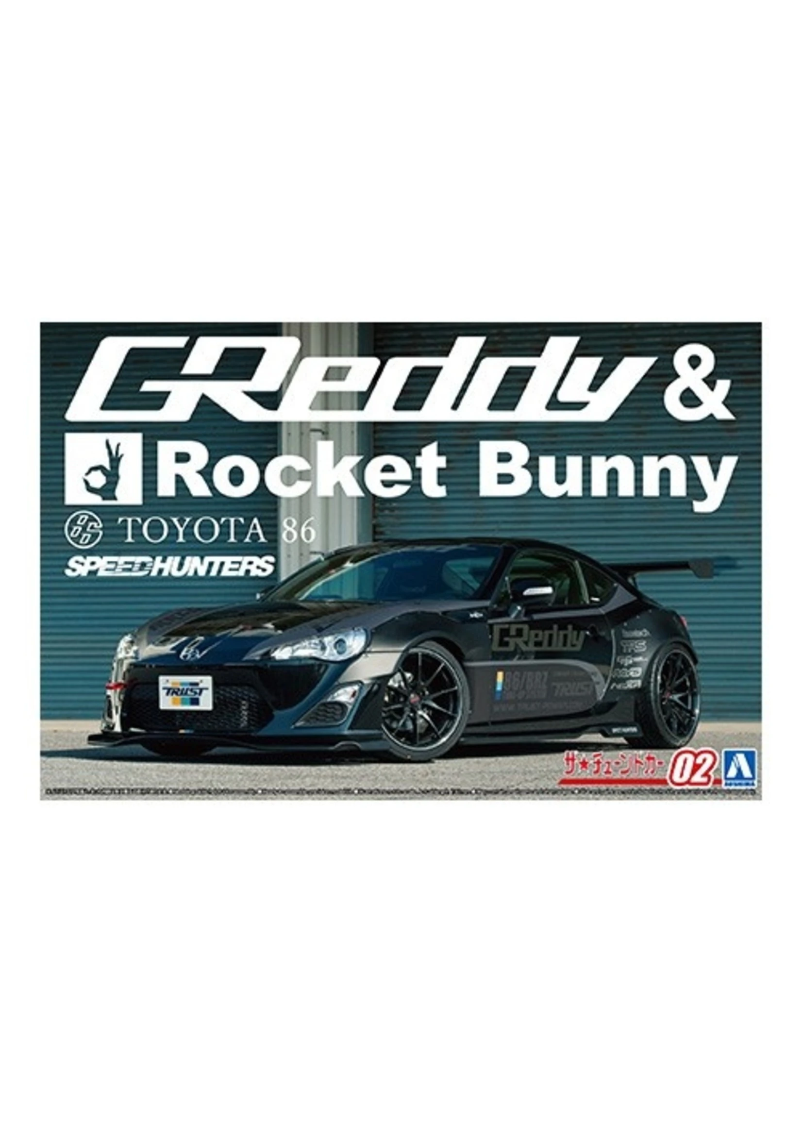 Aoshima 06187 - 1/24 ZN6 Toyota 86 '12 Greddy & Rocket Bunny Volk Racing Ver. 3 Aoshima 06187 - 1/24 ZN6 Toyota 86 '12 Greddy & Rocket Bunny Volk Racing Ver.