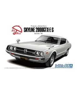 Aoshima 06211 - 1/24 Nissan GC111 Skyline HT2000GTX-ES '76