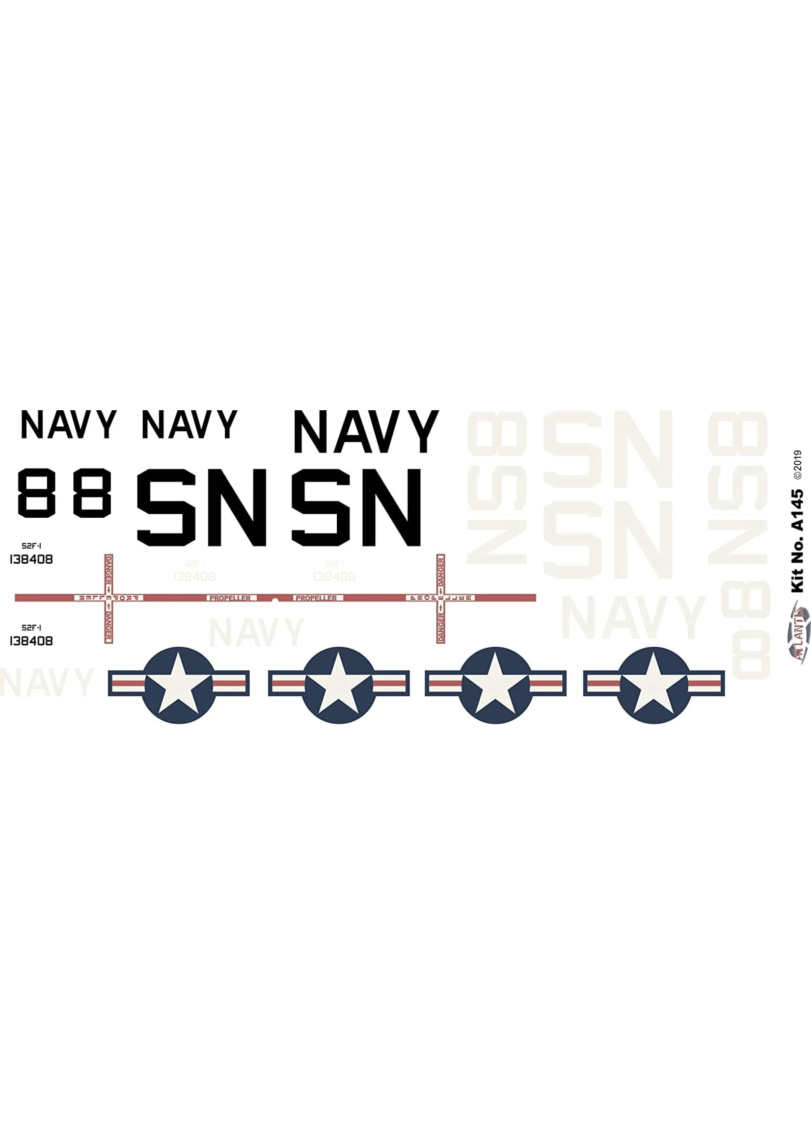 ATLANTIS 1/54 S2F Hunter Killer - Image 3