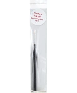 Alternative view of Atlas Brush Co. 255 10/0 - Golden Taklon Ultra Detail Brush