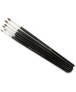 Alternative view of Atlas Brush Co. 30-6PS - Detail Camel Hair 6 Piece Brush Set