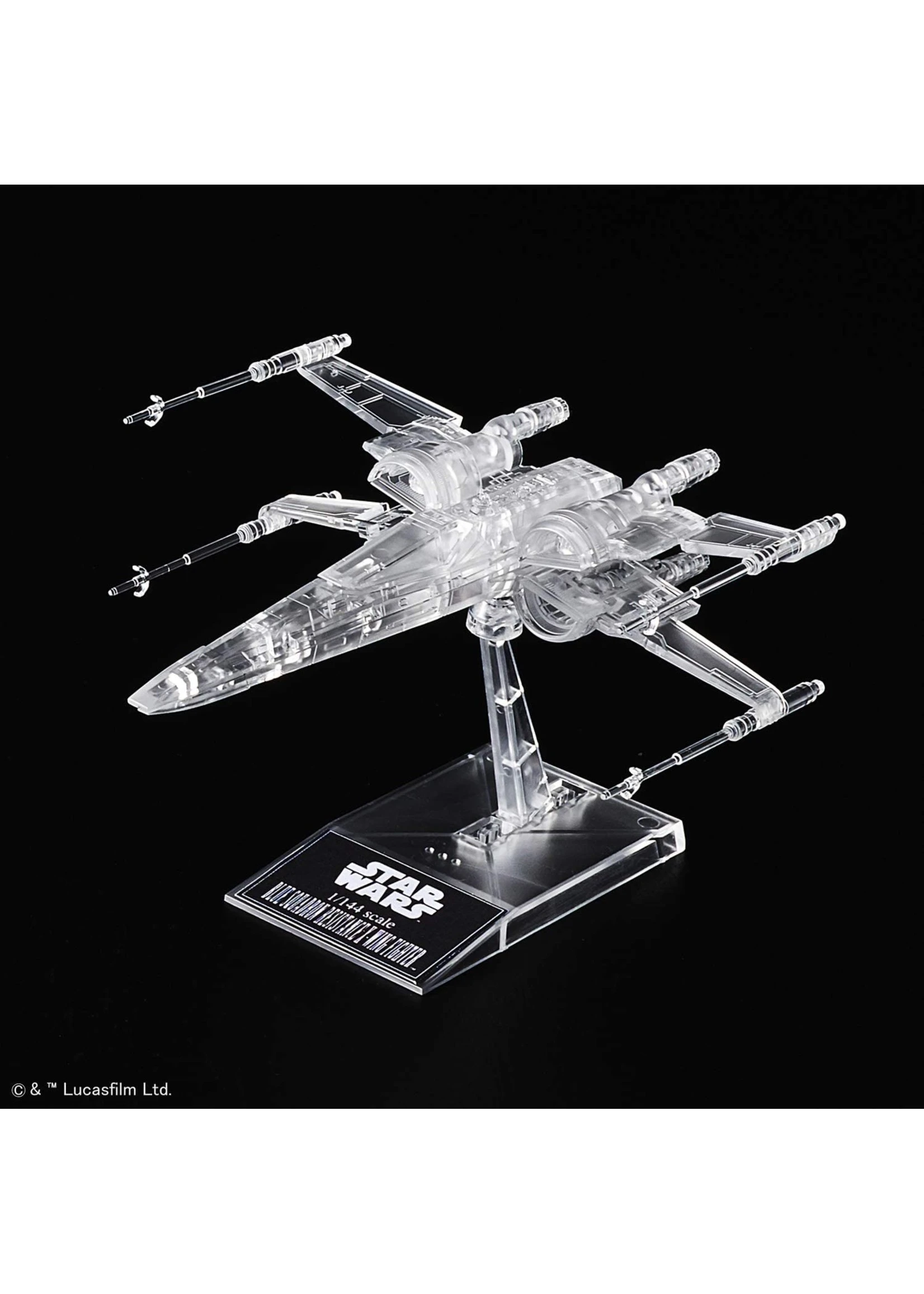 Bandai Star Wars - The Last Jedi - Clear Vehicle Set 6 Bandai Star Wars - The Last Jedi - Clear Vehicle Set - Image 4