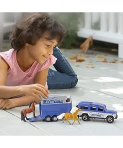 Breyer Land Rover & Tag-a-Long Trailer 12 Breyer Land Rover & Tag-a-Long Trailer -Fascinations Metal Earth-shop breyer land rover tag a long trailer 2