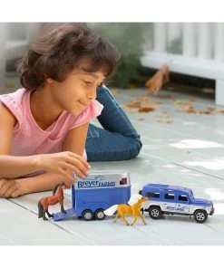 Breyer Land Rover & Tag-a-Long Trailer 13 Breyer Land Rover & Tag-a-Long Trailer -Fascinations Metal Earth-shop breyer land rover tag a long trailer 3