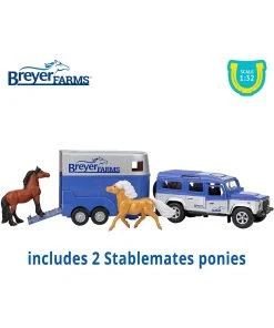 Breyer Land Rover & Tag-a-Long Trailer 15 Breyer Land Rover & Tag-a-Long Trailer -Fascinations Metal Earth-shop breyer land rover tag a long trailer 5