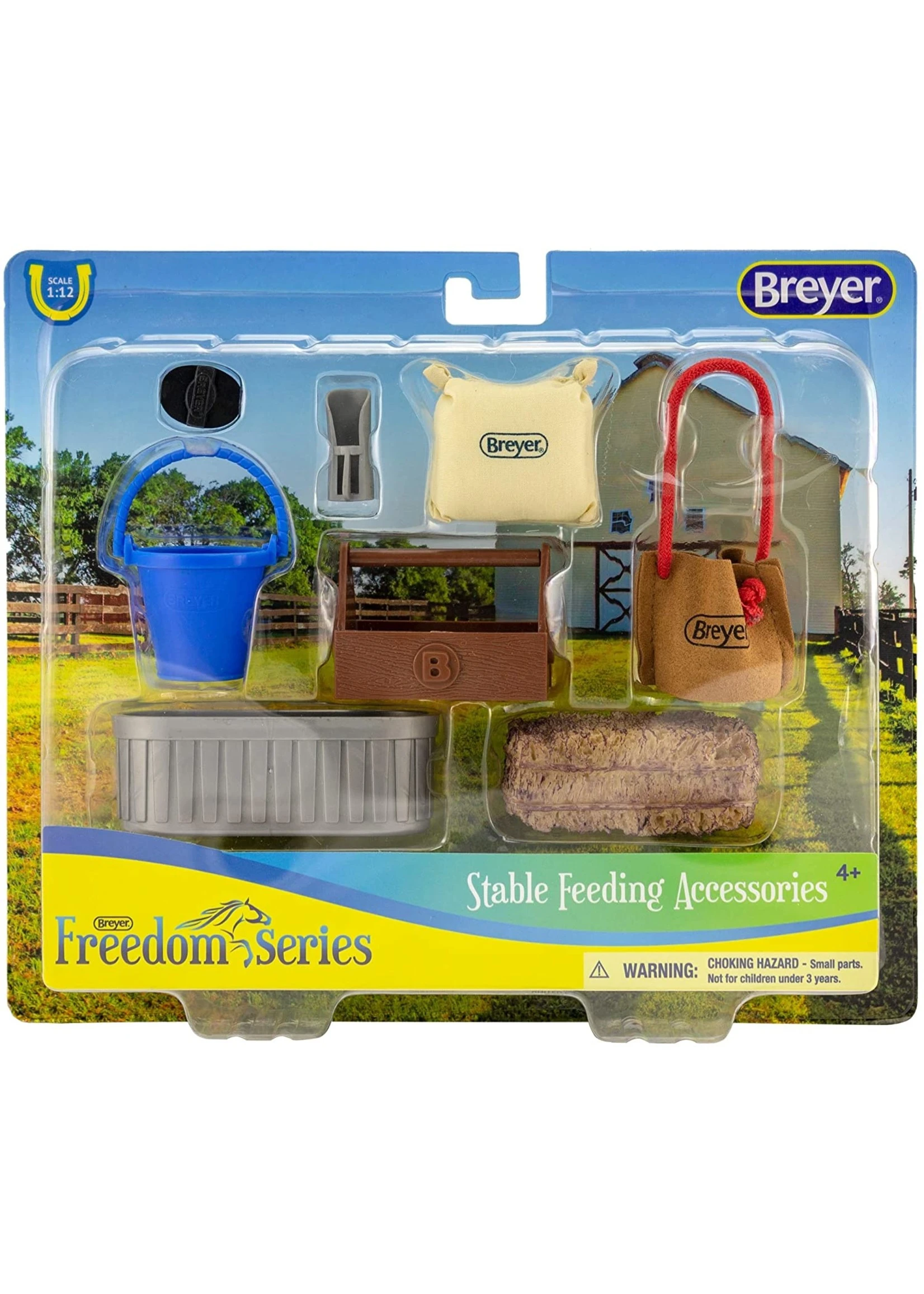 Breyer Stable Feeding Accessories /4 3 Breyer Stable Feeding Accessories /4