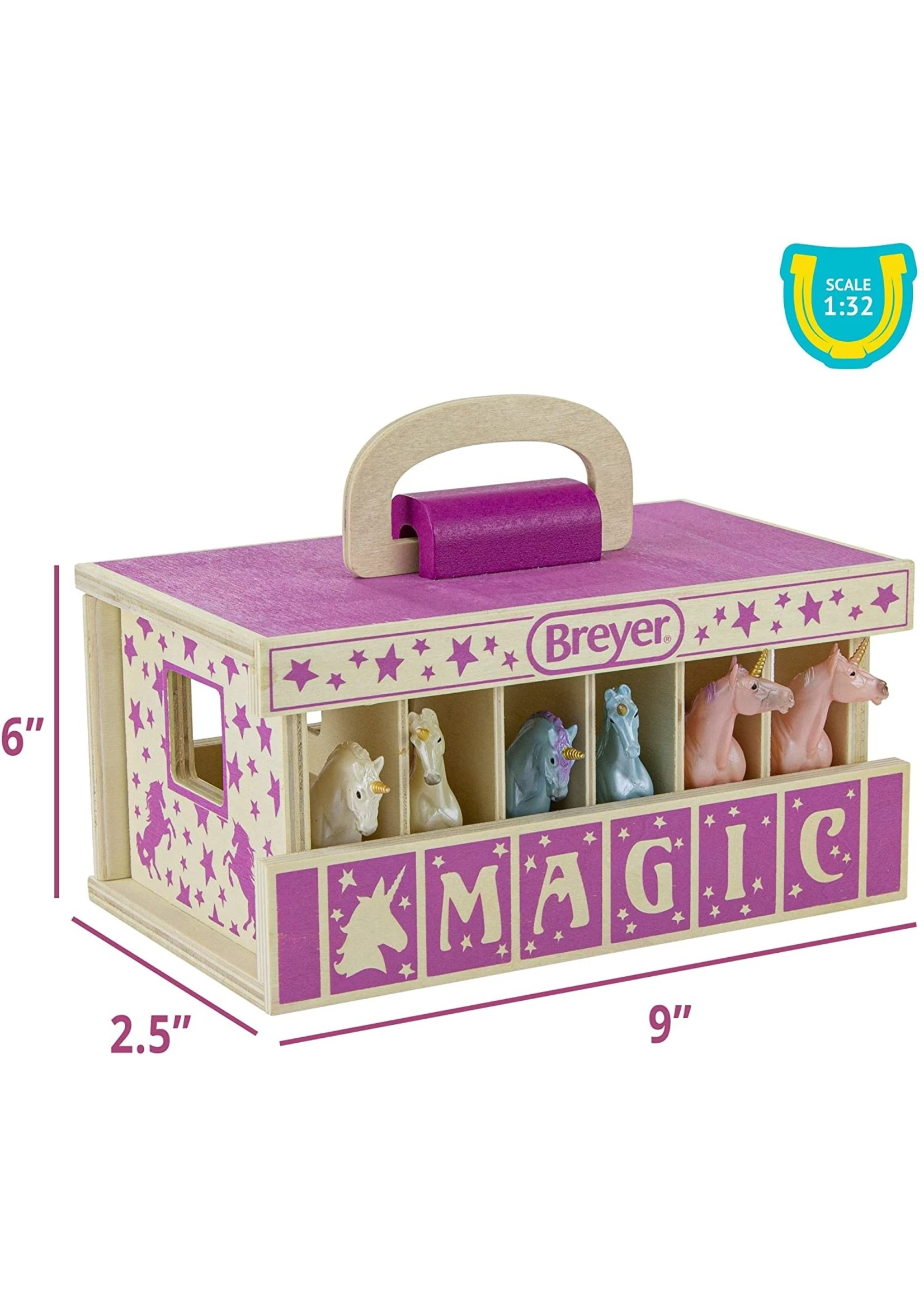Breyer Unicorn Magic Wooden Carry Case - Image 7