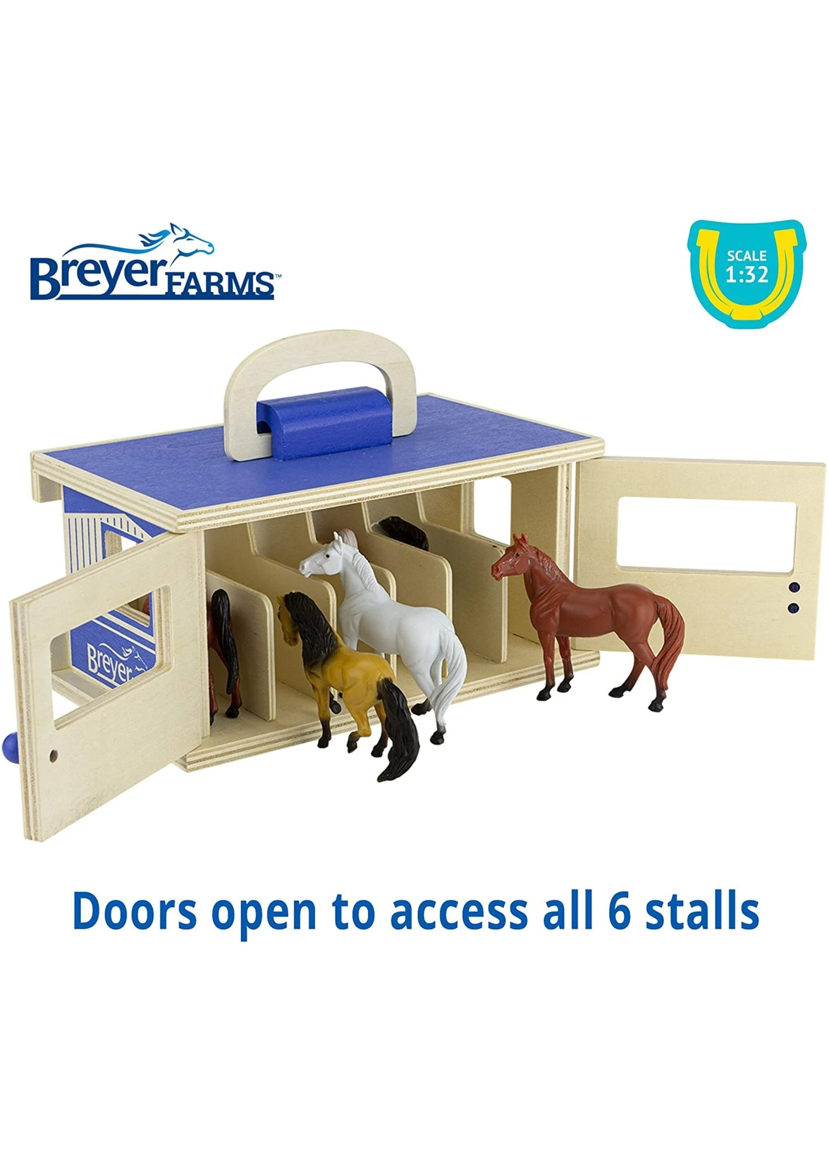 Breyer Wooden Stable Playset - Image 4