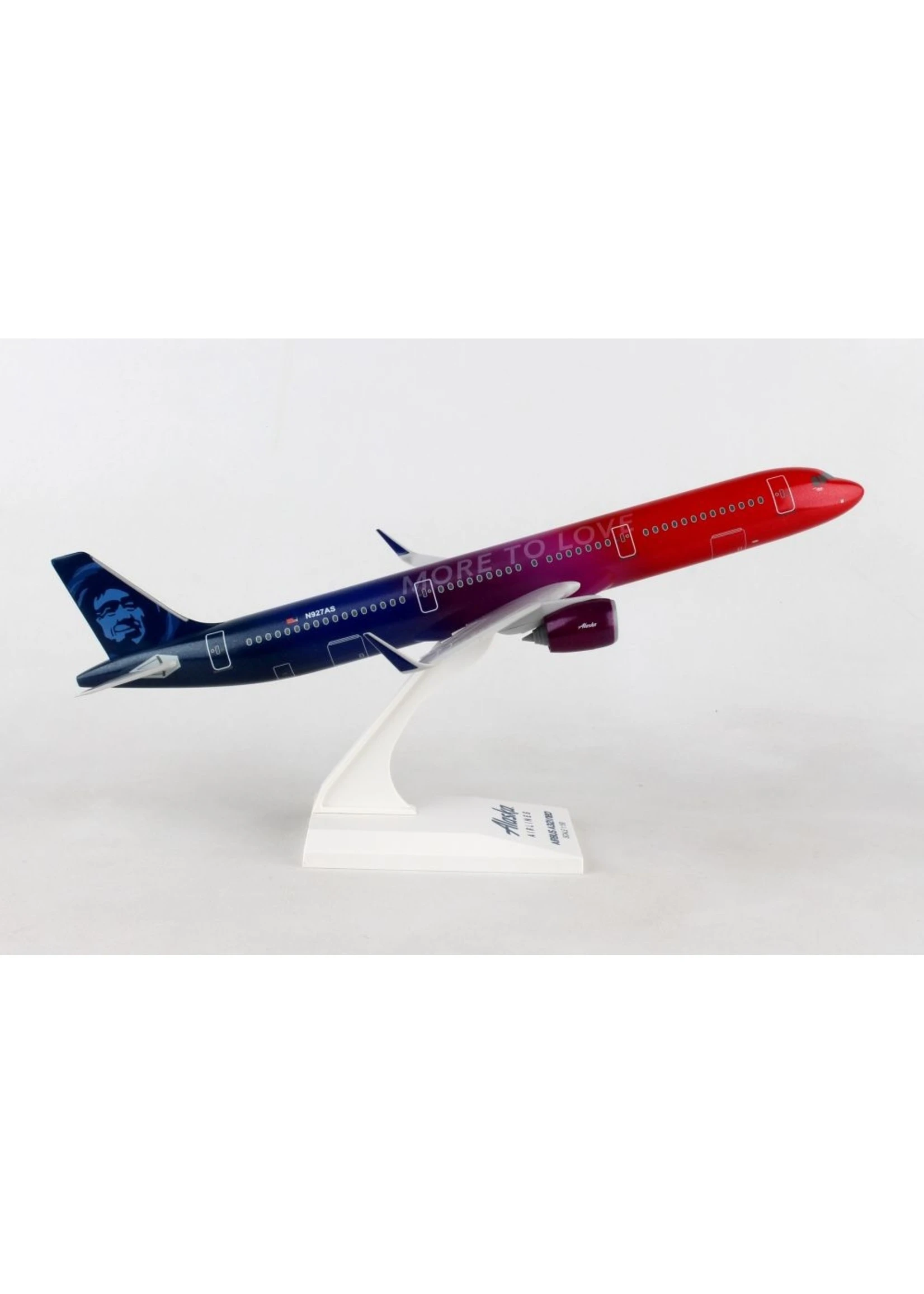 Daron 1/150 Alaska A321NEO "More To Love" - SkyMarks 4 Daron 1/150 Alaska A321NEO "More To Love" - SkyMarks - Image 2