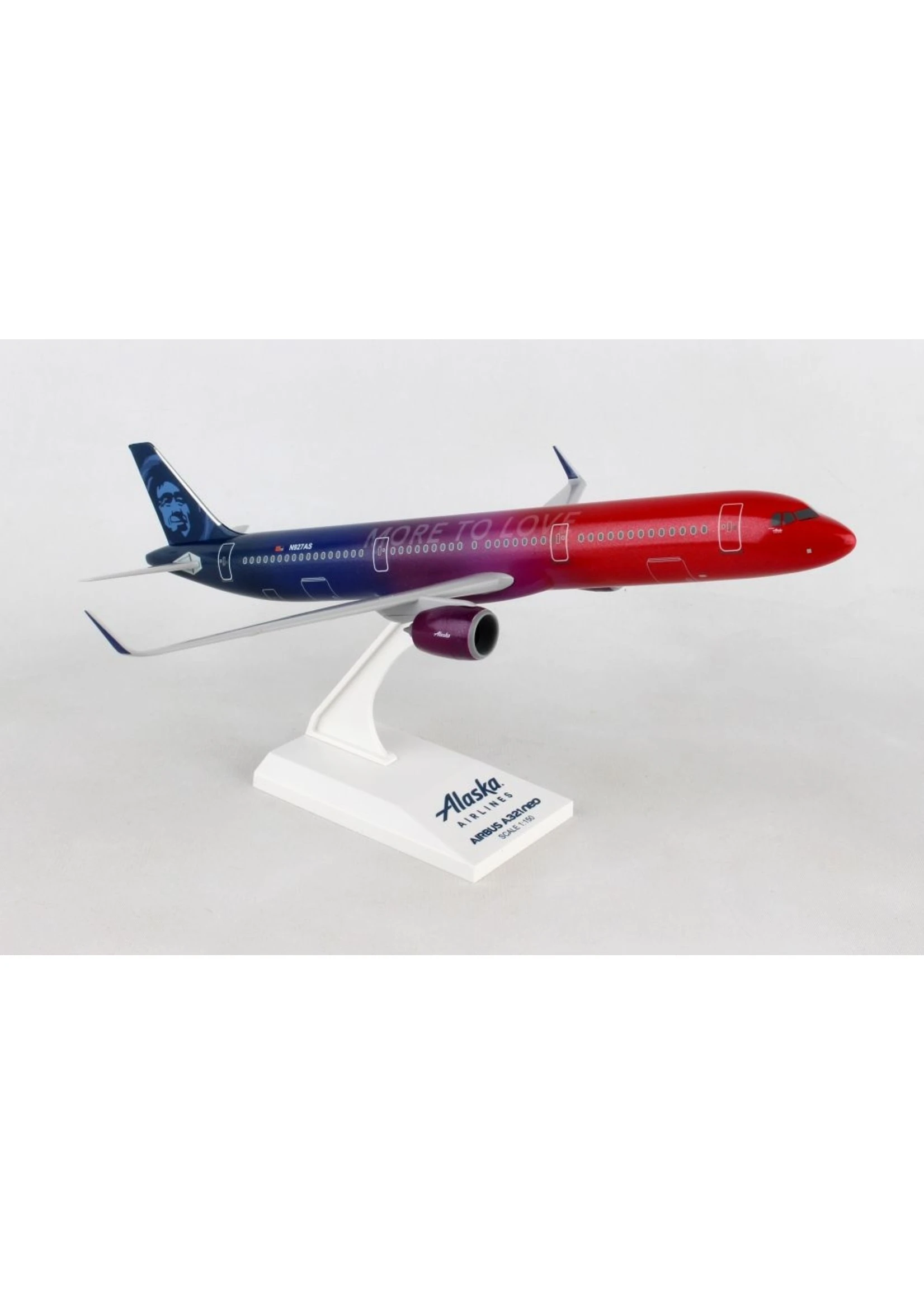Daron 1/150 Alaska A321NEO "More To Love" - SkyMarks 3 Daron 1/150 Alaska A321NEO "More To Love" - SkyMarks