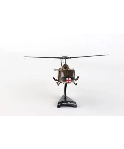 Daron 1/87 UH-1 Huey MEDEVAC - Postage Stamp -Fascinations Metal Earth-shop daron 1 87 uh 1 huey medevac postage stamp 2