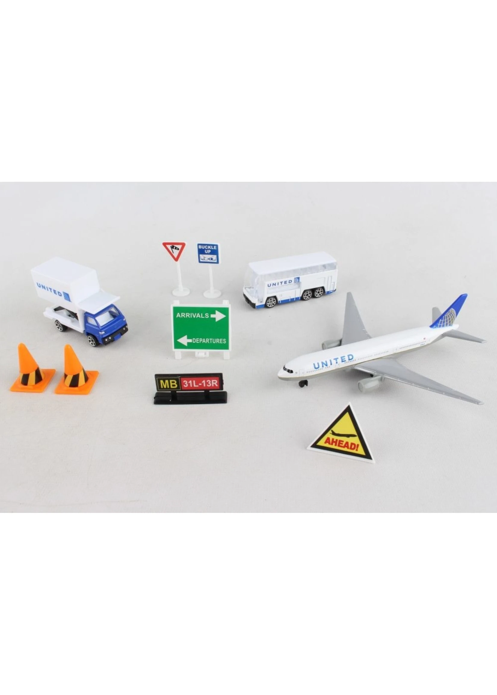 Daron Playset - United Airlines 4 Daron Playset - United Airlines - Image 2