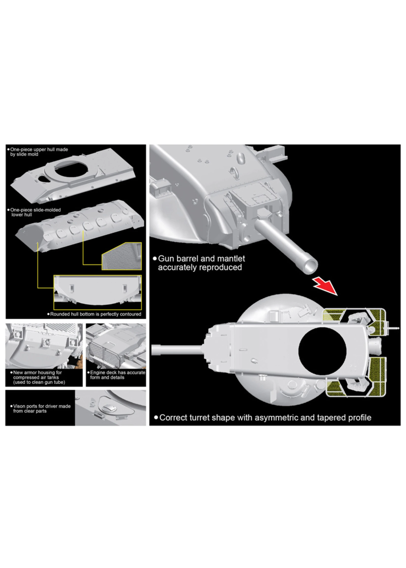 Dragon Models 3562 - 1/35 M60A2 Starship - Smart Kit 6 Dragon Models 3562 - 1/35 M60A2 Starship - Smart Kit - Image 4