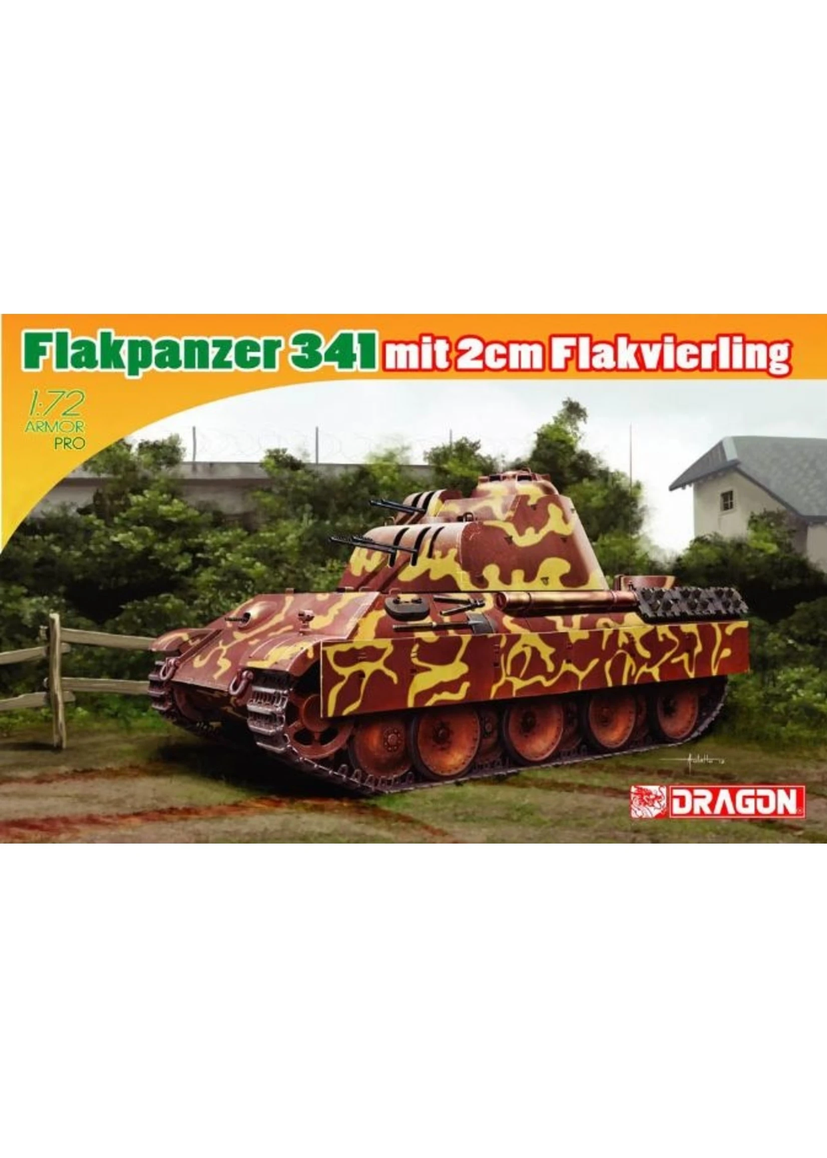 Dragon Models 7487 - 1/72 Flakpanzer 341 Mit 2cm Flakvierling 3 Dragon Models 7487 - 1/72 Flakpanzer 341 Mit 2cm Flakvierling