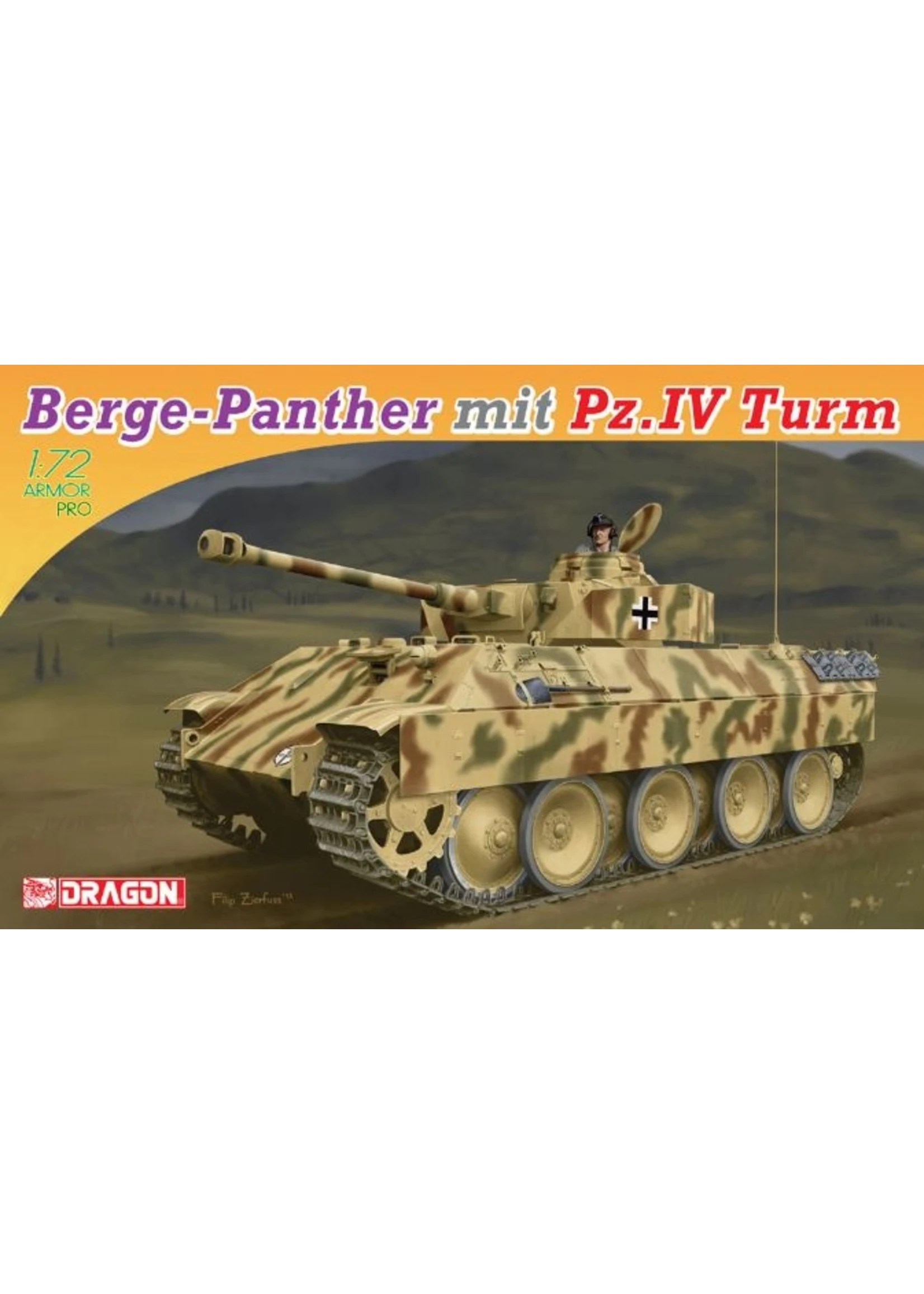 Dragon Models 7508 - 1/72 Berge-Panther Mit Pz.Kpfw.IV Turm 3 Dragon Models 7508 - 1/72 Berge-Panther Mit Pz.Kpfw.IV Turm