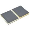 Durasand 2-Sided Black Sanding Pads, 2pcs, Fine - 180 Grit -Fascinations Metal Earth-shop durasand 2 sided black sanding pads 2pcs fine 180