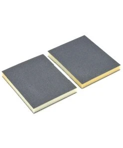 Durasand 2-Sided Black Sanding Pads, 2pcs, Fine - 180 Grit