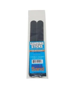Durasand Sanding Sticks, 2 Pieces, 100/180 Grit - Black
