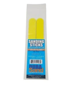 Durasand Sanding Sticks, 2 Pieces, 240 Grit - Yellow