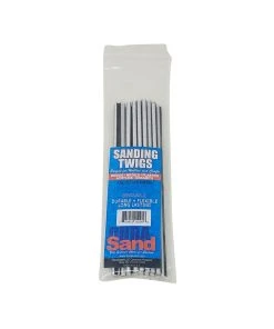 Durasand Sanding Twigs, 20 Pieces, 100/180 Grit - Black