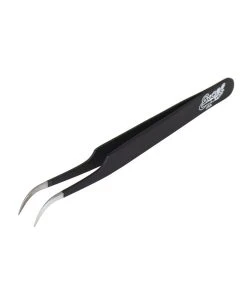 Excel 30420 - Slant Point Tweezers - Black
