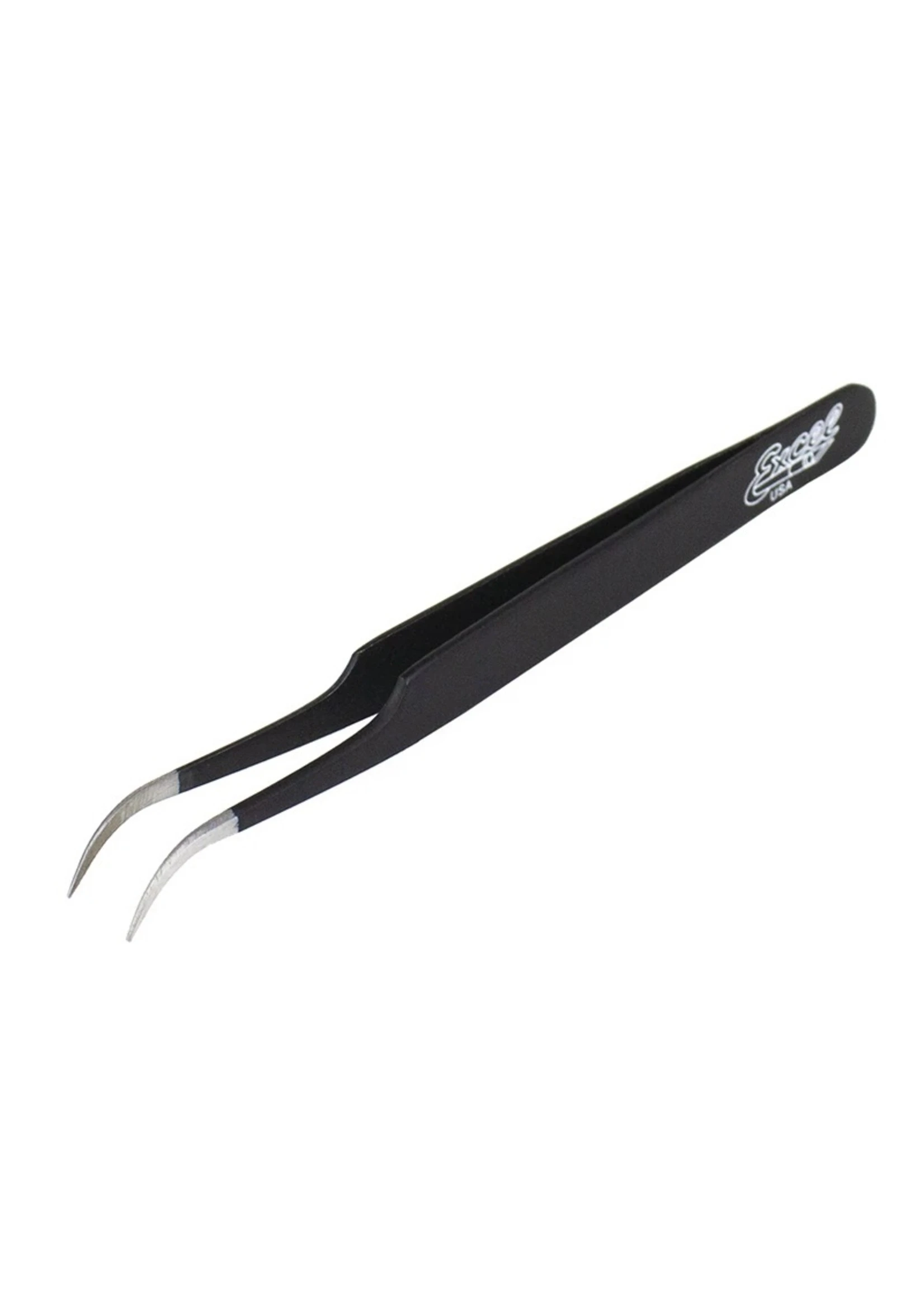Excel 30420 - Slant Point Tweezers - Black 3 Excel 30420 - Slant Point Tweezers - Black
