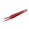 Excel 30426 - Slant Point Tweezers - Red -Fascinations Metal Earth-shop excel 30426 slant point tweezers red