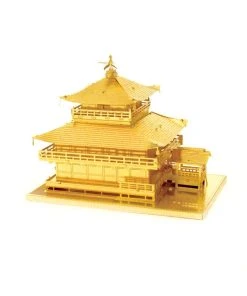 Fascinations Metal Earth - Gold Kinkaku-ji -Fascinations Metal Earth-shop fascinations metal earth gold kinkaku ji 1